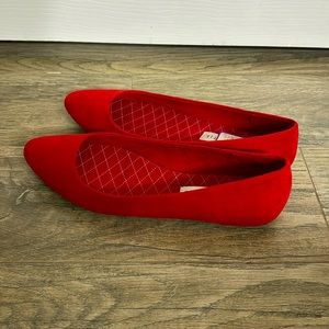 Red flats. New with tag. Kelly & Katie from DSW